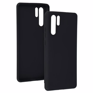 Matinis galinis dėklas telefonui HUAWEI P30 PRO juodas