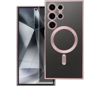 ELECTRO MAG COVER dėklas telefonui su MagSafe SAMSUNG S26 Ultra rožinis auksas