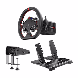 PXN VD6 DBT rinkinys - VD6 bazė + WDS R2 rankenos + PD HM stabdžio/dujų pedalai + Z9 spaustukas