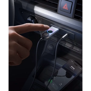 Adapteris Joyroom JR-CB6 pilkas (Įvestis: Bluetooth 5.3 / Išvestis: AUX)