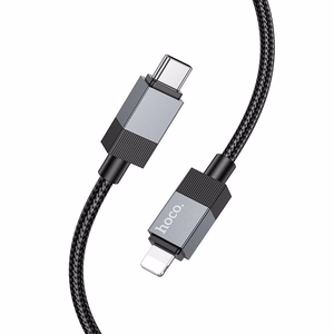 Glass Gold grūdinto stiklo ekrano apsauga Cable USB C to Lightning Hoco PD 27W 1 m X110