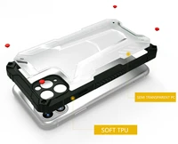 Tel Protect hibridinis dėklas Iphone 13 Pro Max raudonas