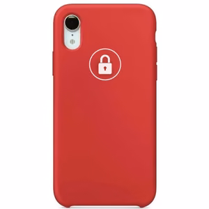 Dėklas "Silicone Case" skirtas iPhone XR / Red Product / su įpakavimu