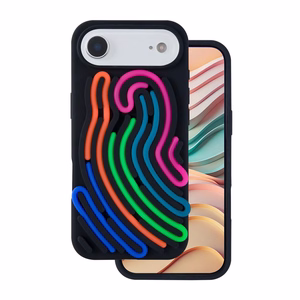 DIY Snake dėklas skirtas iPhone 17 Air 6,6" juodas