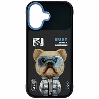 Nimmy Cool&Cute 2.0 nag dėklas iPhone 17 - juodas