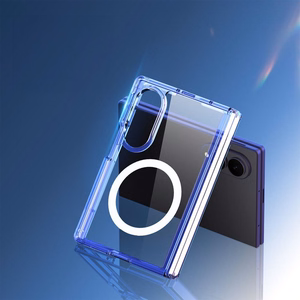 Su MagSafe suderinamas DUX DUCIS CLIN MAG dėklas SAMSUNG Z Fold 8 Wide, skaidrus