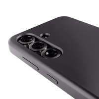 Puro Icon silikoninis dėklas telefonui Samsung Galaxy S25+ - juodas