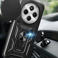 Tech-Protect CamShield Pro dėklas telefonui Xiaomi Redmi 14C / Poco C75 - juodas