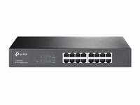 TP-Link TL-SG1016D Ne-valdomas Gigabit Ethernet (10/100/1000) Juoda