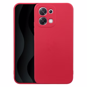 Silicone Case for Oppo A6 Pro 5G Red