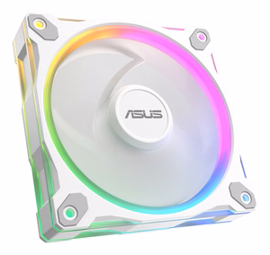 ASUS Prime MR120 ventiliatorius ARGB Reverse baltas kompiuterio korpusas 12 cm