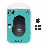 LOGITECH PELĖ M330 SILENT PLUS BLACK