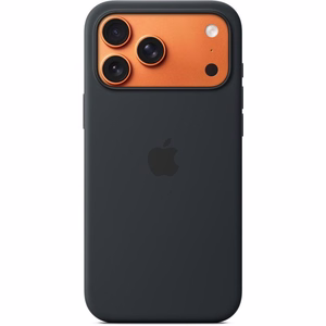 iPhone 17 Pro Max silikoninis dėklas su MagSafe – juodas