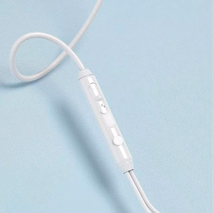 Dudao X3+ in-ear ausinės, wired, 3.5mm minijack - baltas