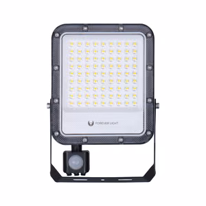 Светодиодный прожектор Forever Light PROXIM+ с PIR-датчиком движения, 50 Вт, 4000 K, 7500 лм, 230 В, IP65, 150 лм/Вт — гарантия 5 лет