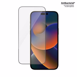 PanzerGlass Ultra-Wide Fit antibakterinis grūdintas stiklas iPhone 14 Pro Max telefonui