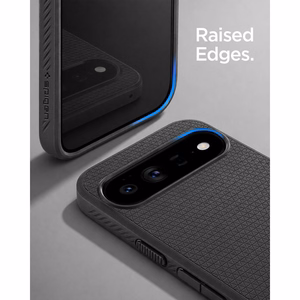 Spigen Liquid Air Mag MagSafe dėklas, skirtas Google Pixel 11, matinis juodas