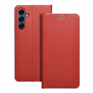 LUNA Book Carbon dėklas telefonui SAMSUNG A16 5G raudonas