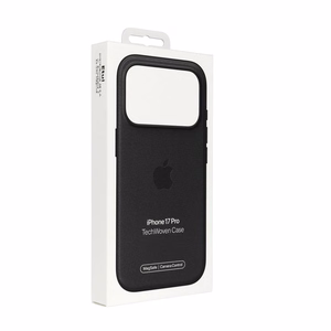 iPhone 17 Pro TechWoven dėklas su MagSafe - juodas