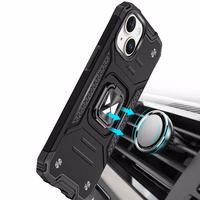 Wozinsky Ring Armor dėklas iPhone 15 Plus telefonui - mėlynas