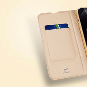 Dux Ducis Skin Pro knygos tipo dėklas telefonui iPhone 13 Pro Max mėlynas