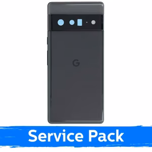 Galinis dangtelis skirtas Google Pixel 6 Pro / Stormy Black / (Service Pack)