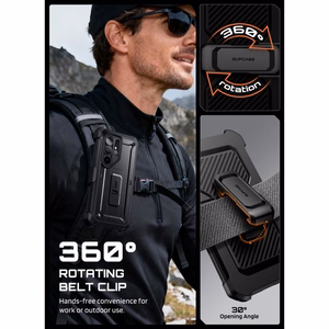 "Supcase Unicorn Beetle Pro" 2 vnt. dėklų, skirtų "Samsung Galaxy S26 Ultra" - juodi