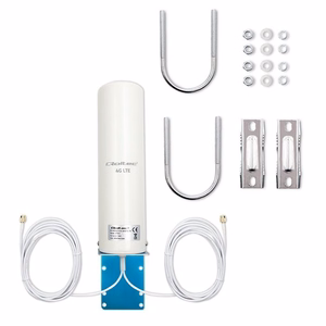 Qoltec 57044 4G LTE DUAL visakryptė lauko antena, 5 dBi