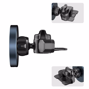 Tech-Protect mm15W-V5 magnetinis MagSafe automobilio laikiklis ventiliacijai/CD lizdui juodas