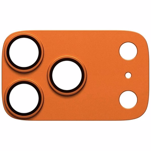 PanzerGlass Fender kameros apsauginis grudintas stiklas iPhone 17 Pro - oranzinis