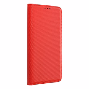 Raudonas atverčiamas dėklas „Smart Case Book“, skirtas „Motorola Moto G17 Power“