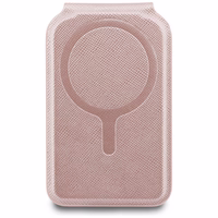 Karl Lagerfeld Stand Mirror MagSafe piniginė su veidrodėliu rožinis