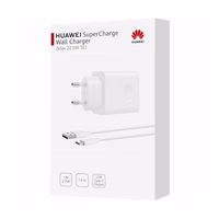 Įkroviklis Huawei CP404B SuperCharge 22.5W USB-A + USB-A to USB-C cable 1.0m baltas