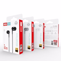 XO laidinės ausinės EP37 jack 3,5 mm juodos spalvos