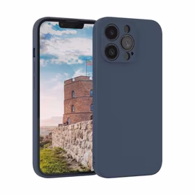 Dėklas "Silicone" Xiaomi Redmi Note 13 5G / Redmi Note 14S mėlynas