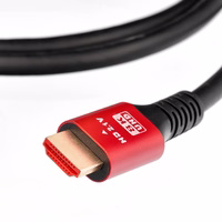Kabelis HDMI 2.1 8K 60 Hz / 4K 120 Hz – itin didelio greičio, HDR, eARC, VRR, 48Gbps, 5 m, juodas