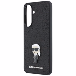 KARL LAGERFELD чехол для Samsung A57 KLHCSA57GKNPSK (Fixed Glitter Ikonik Logo Metal Pin) чёрный