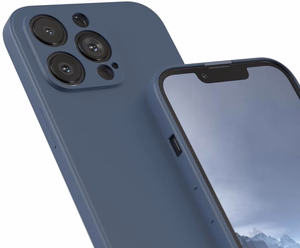 Dėklas Liquid Silicone 1.5mm Samsung S937 S25 Edge tamsiai mėlynas