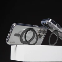 CARE by PanzerGlass Funkcinis dėklas telefonui su stovu iPhone 16 Pro 6.3" juodas/juodas Magnetinis 1322