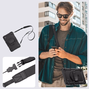 Tech-Protect Solid360 dėklas Samsung Galaxy Tab A9+ 11.0 X210 / X215 / X216 - juodas