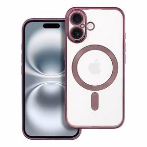 ELECTRO MAG COVER dėklas telefonui suderinamas su Magnetiniu IPHONE 16 violetinis