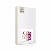 Tech-Protect MagFlex Magnetinis dėklas telefonui iPhone 16 - Skaidrus / Rožinis