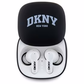 Belaidės ausinės TWS DKNY 3D Rubber Matte Finish DKTWS3DNYAK juodos spalvos