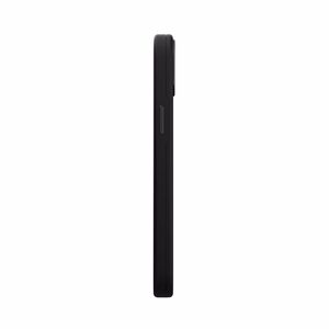 Moshi Napa dėklas, skirtas iPhone 14 Plus, suderinamas su MagSafe, veganiškos odos, „Midnight Black“ spalvos