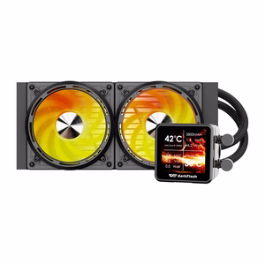 CPU water cooling DE240 (juodas)