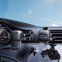 FORCELL F-GRIP GuardianAV automobilio laikiklis oro angai juodas