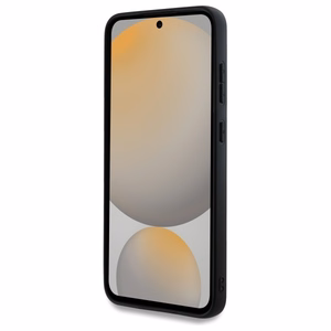 Karl Lagerfeld KLHCS24FEPGKLKCPK Sam S24 FE S721 juodas/juodas kietas dėklas Monograma Karl&Chaoupette Galvos Ženklelis