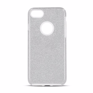 Glitter чехол 3in1 iPhone 7 / 8 / SE 2020 / SE 2022 серебристый