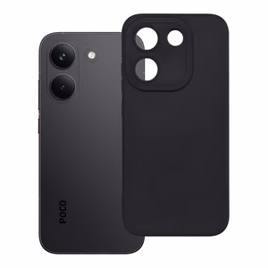 Juodas Matt 2.0 dėklas Poco X8 Pro 5G