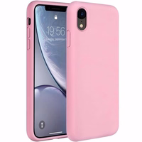 Dėklas SILICONE IPHONE XS MAX rožinis